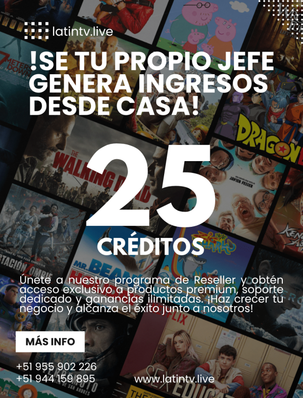 Plan Reseller 25 Créditos