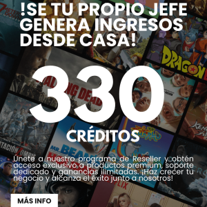 Plan Super Reseller 330 Créditos