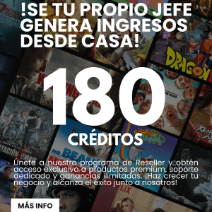 Plan Super Reseller 180 Créditos