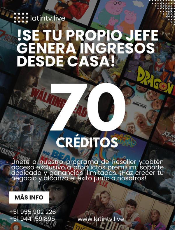 Plan Reseller 70 Créditos