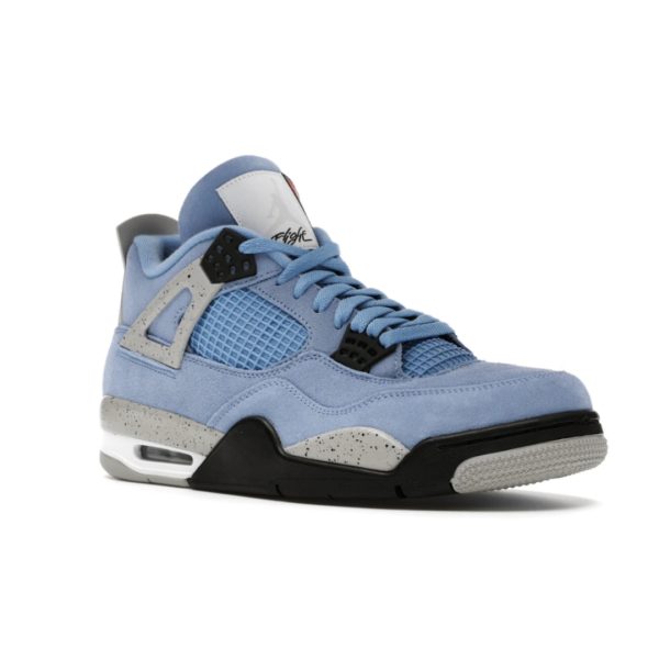 Air Jordan 4 Retro University Blue Sneakers - Imagen 2
