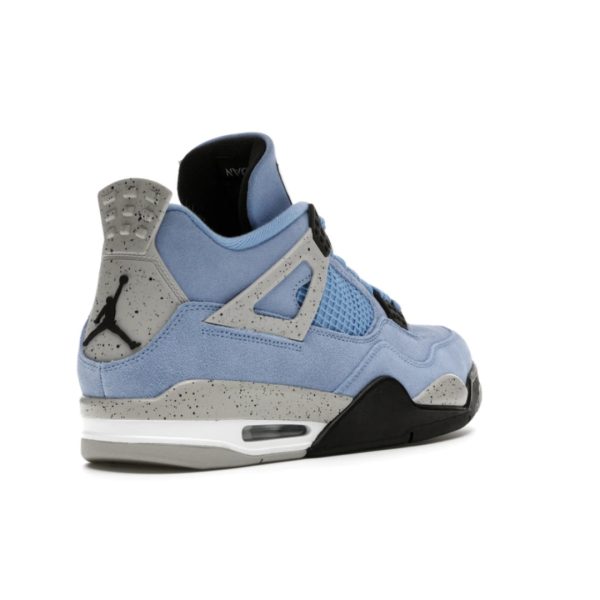 Air Jordan 4 Retro University Blue Sneakers - Imagen 6